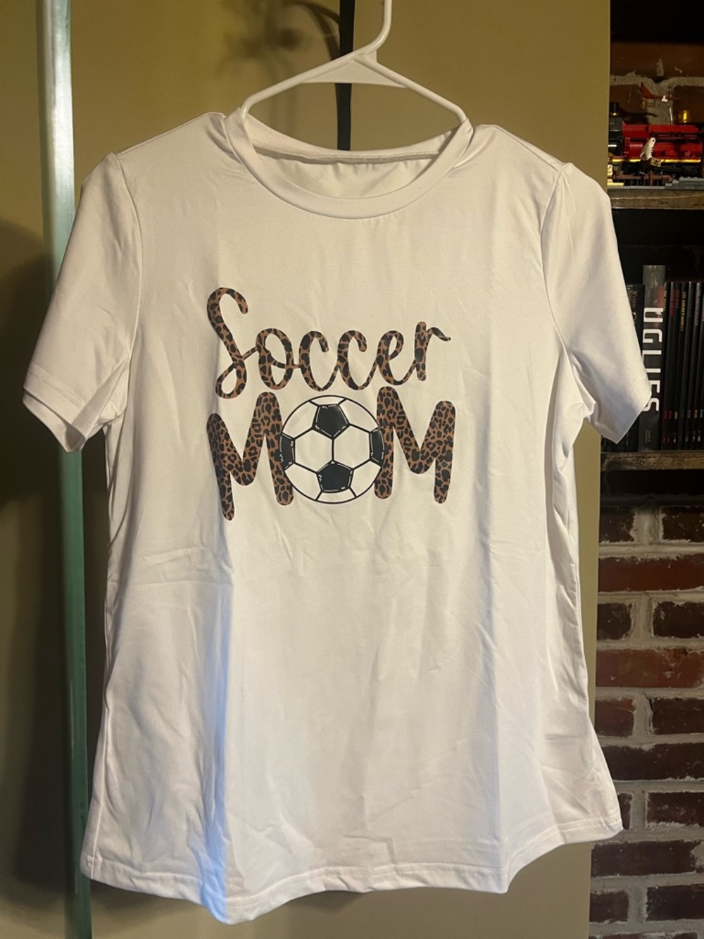 White "Soccer Mom" Short Sleeve Tee